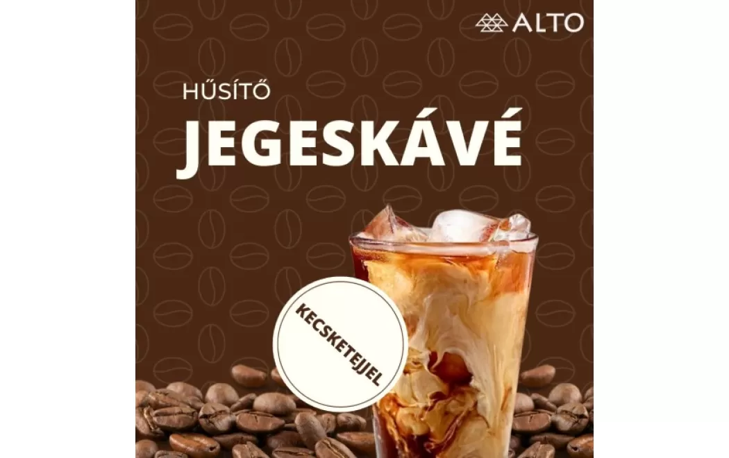 Hűsítő jegeskávé