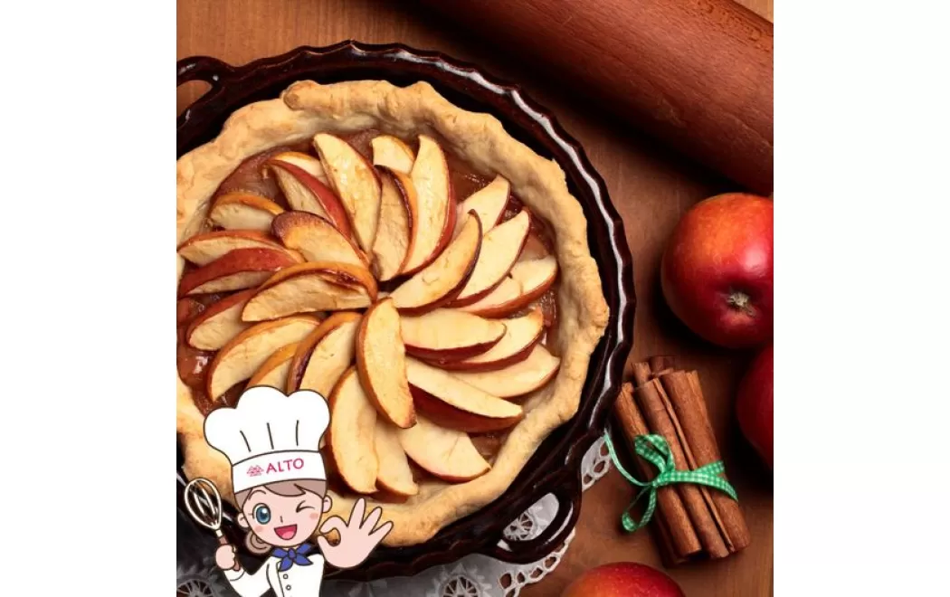 GastroAlto: Őszi almás-áfonyás pite