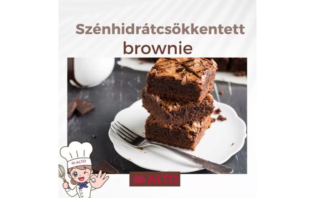 Szénhidrátcsökkentett brownie
