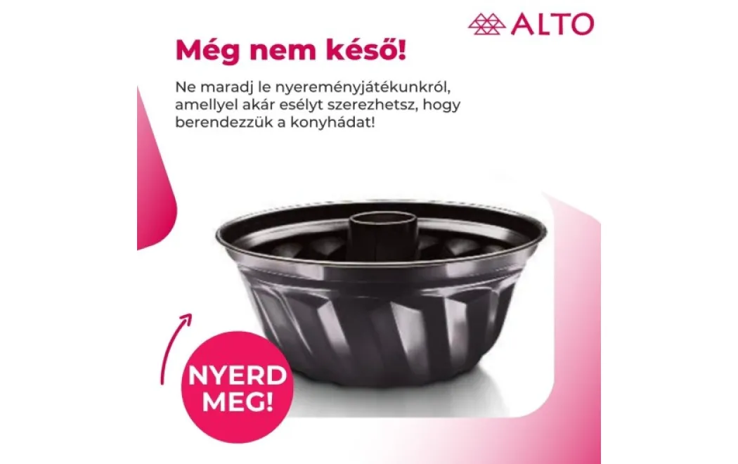 Játssz velünk és nyerd meg a Berlinger Haus kuglóf formát