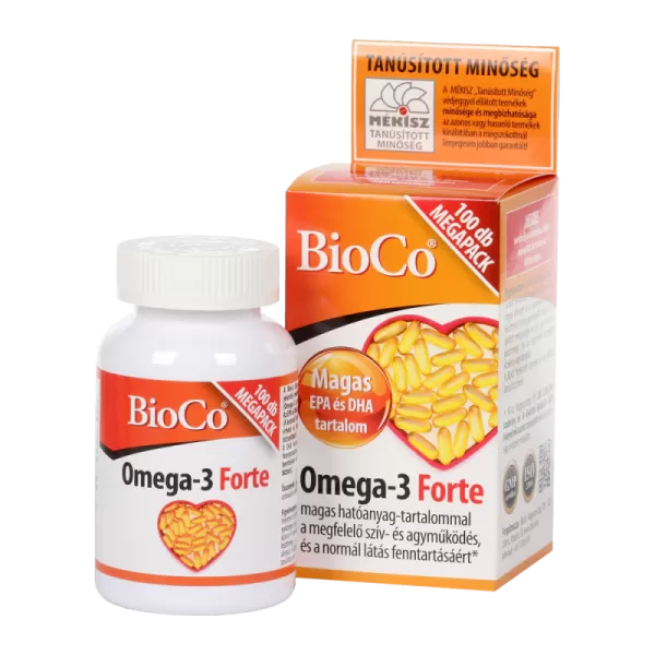 BioCo Omega3 forte kapszula 100 db alto.hu