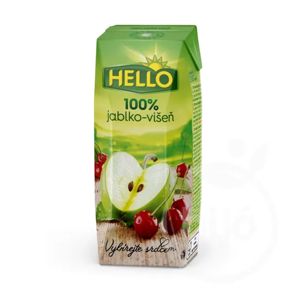 Hello alma-meggylé 100% 250 ml