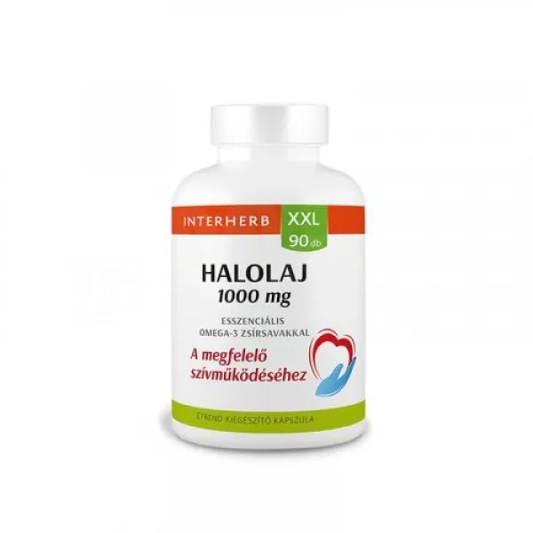 Interherb  xxl halolaj 1000 mg kapszula  90db