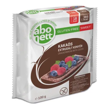 Abonett extrudált kenyér kakaós gluténmentes 100 g