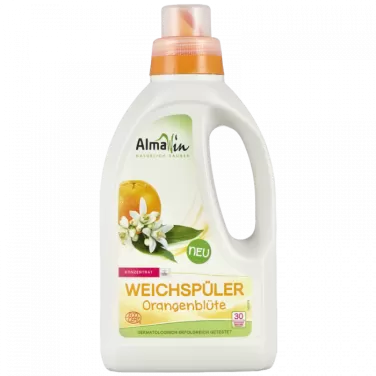 folyékony bio textilöblítőszer narancsvirág 750 ml