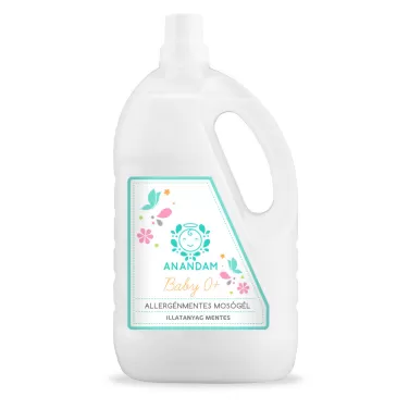 Anandam baby allergénmentes mosógél illatmentes 3000ml