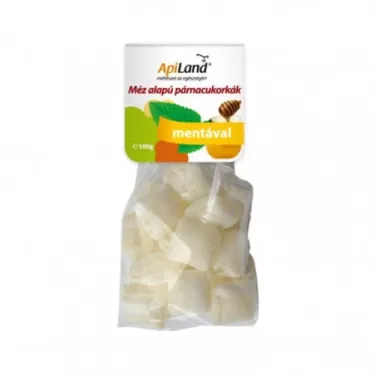 mézes és mentás párnacukorkák 100 g