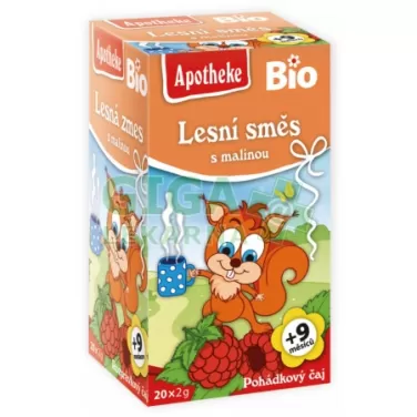 Tündérmese bio tea gyermekeknek, erdei gyümölcsök málnával 20x2g