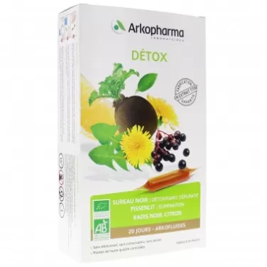 Arkofluids bio detox ampulla 20 db