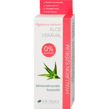 hyaluron szérum aloe verával 20 ml