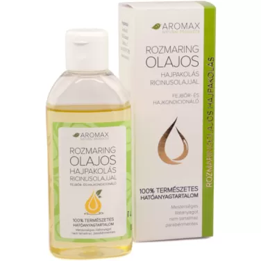 Aromax rozmaringolajos hajpakolás ricinusolajjal 100 ml