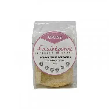 vöröslencse roppancs hagyma-curry 200 g