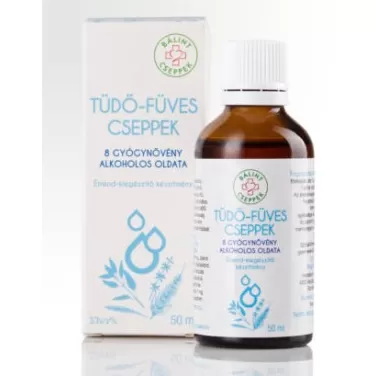 Bálint tüdő-füves cseppek 8 gyógynövény alkoholos oldata 50 ml