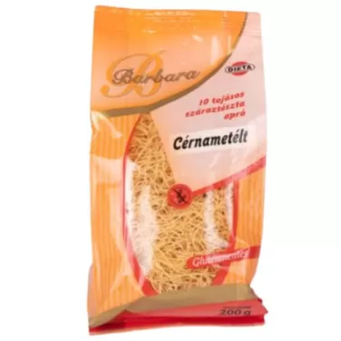 Gluténmentes tészta cérnametélt 200 g