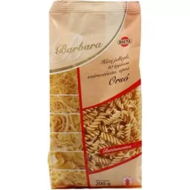 Gluténmentes tészta orsó 200 g