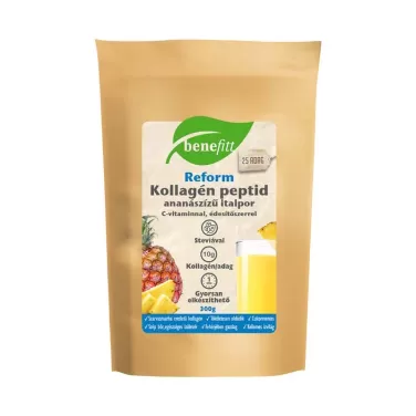 reform kollagén peptid ananász ízű italpor 300g