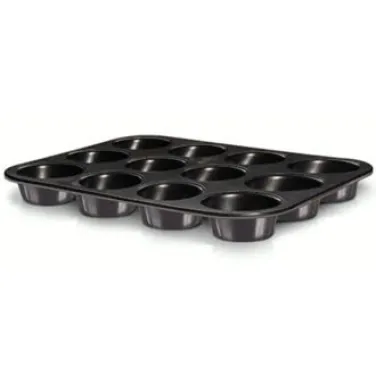 12 csészés muffin sütőforma, carbon pro (RENEW) (BH/7872)