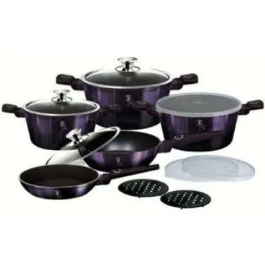 13 részes edénykészlet, Purple Eclipse Collection (BH/7143)