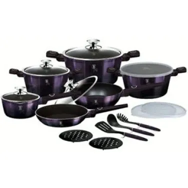 18 részes edénykészlet, Purple Eclipse Collection (BH/7145)