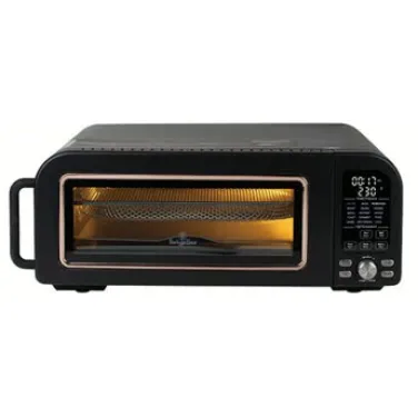 Pizza sütő, fekete- rose gold (NEW) (BH/9657)