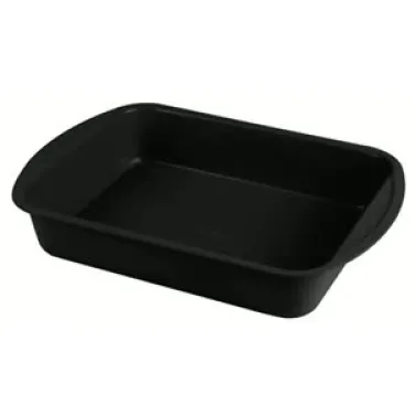 Tepsi, 35*27 cm, matt fekete (NEW) (BH/7916)