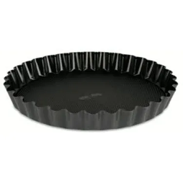 Torta/sütemény forma, 28*3,5 cm, matt antracit (NEW) (BH/8693)
