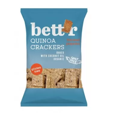 bio vegán gluténmentes quinoa kréker füstölt paprika 100 g