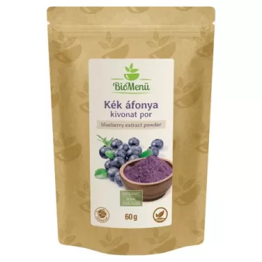 bio kékáfonya kivonat por 60 g