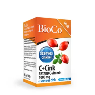 C+cink retard c-vitamin 1000 mg 60 db