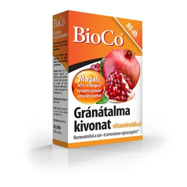 gránátalma kivonat tabletta vitaminokkal 80db