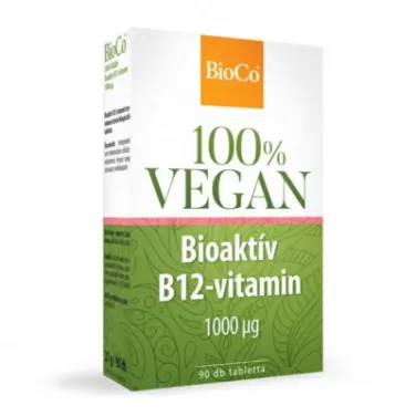 vegan bioaktív b12-vitamin 90db