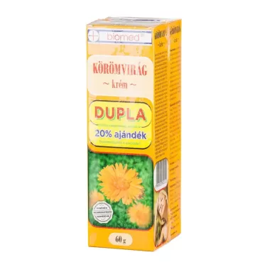 Körömvirág krém dupla 2x60 g 120 g