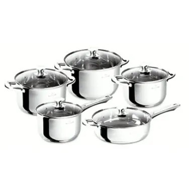10 részes edénykészlet, Gourmet Line (NEW) (BL-3874)