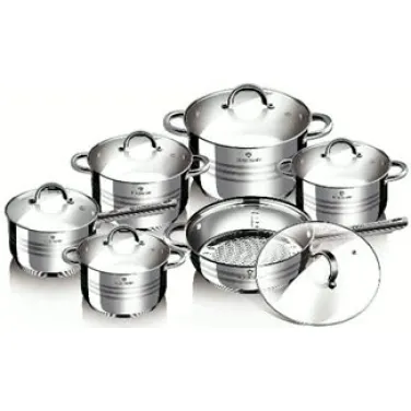12 részes edénykészlet, Gourmet Line (BL-1410)