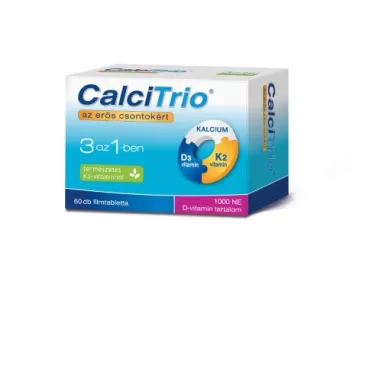 Kalcium+k2+d3-vitamin filmtabletta 60 db
