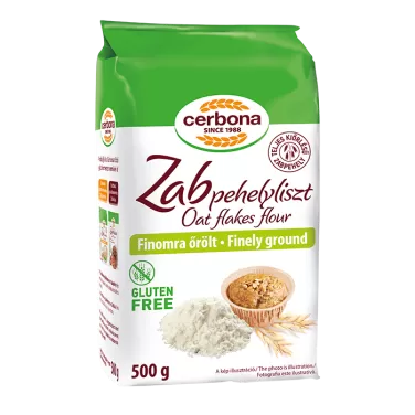gluténmentes zabpehelyliszt 500 g