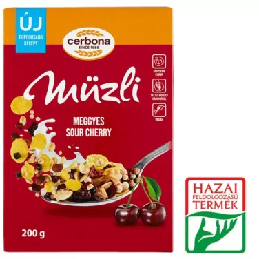 meggyes müzli 200g