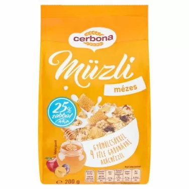 müzli mézes 200 g