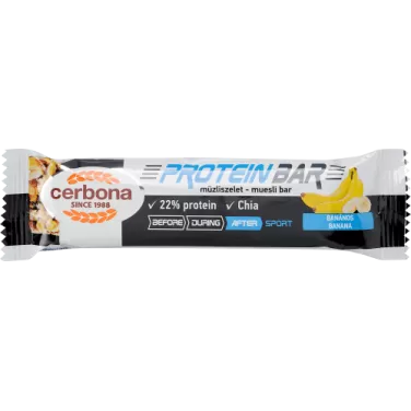protein banános müzliszelet 35g
