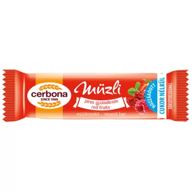 szelet cukormentes piros gyümölcsös 20 g