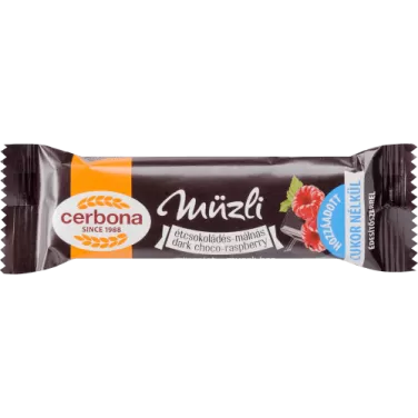 szelet étcsokis málnás 20 g