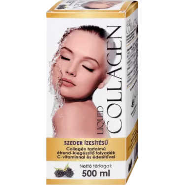 Collagen (kollagén) liquid szeder ízesítésű 500 ml