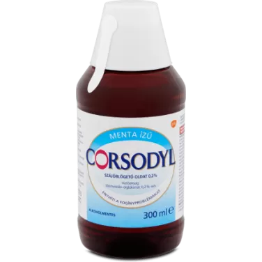 Corsodyl szájvíz alkoholmentes 300 ml