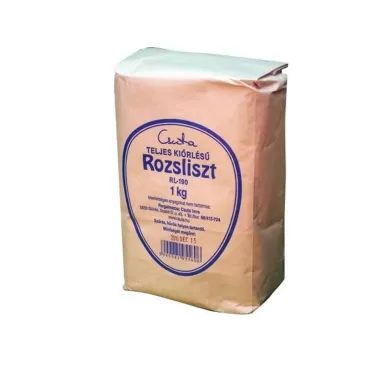 teljes kiőrlésű rozsliszt 1000 g