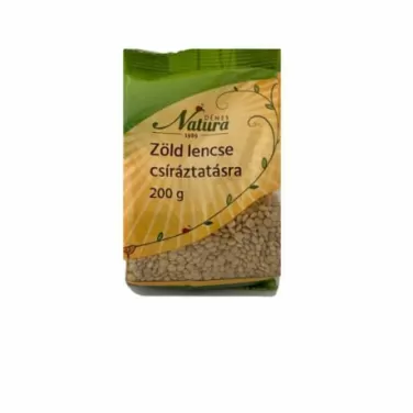 csíráztatásra zöld lencse 200 g