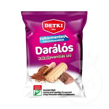 cukorm.darálós vaníliás és kakaós omlós keksz 180 g
