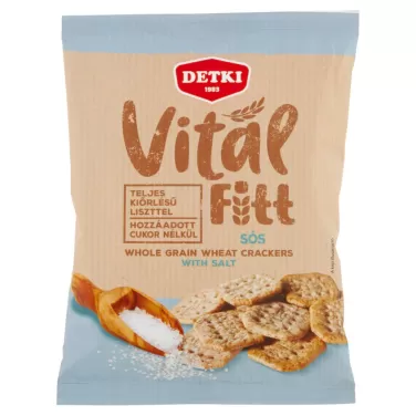 vitál fitt teljeskiőrlésű kréker sós 100 g