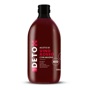 bio szűretlen vörösbor ecet 
