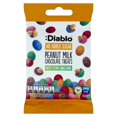 mogyoró drazsé tejcsokis hozzáadott cukrot nem tartalmaz 40g