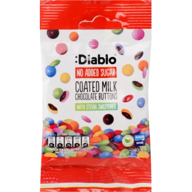 tejcsokis drazsé hozzáadott cukrot nem tartalmaz 40g